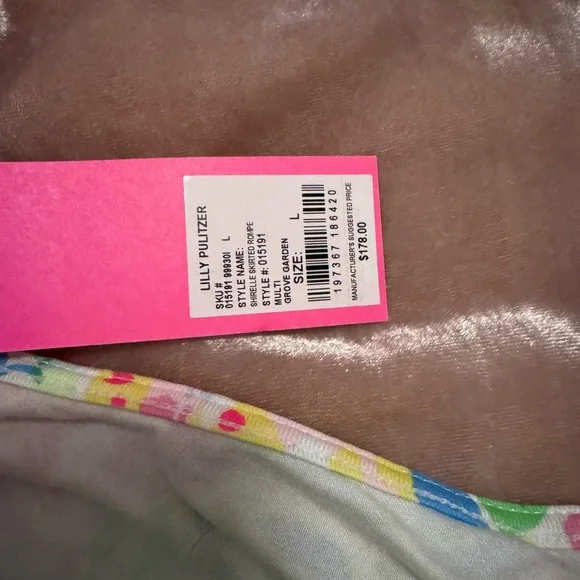 Lilly Pulitzer Colorful Floral Dress - Picture 3 of 4